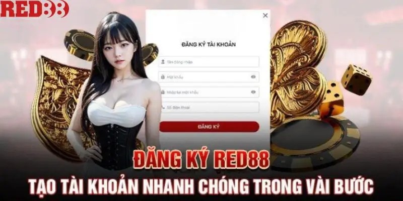 Hướng Dẫn Chi Tiết Để Tạo Tài Khoản Mới Tại RED88